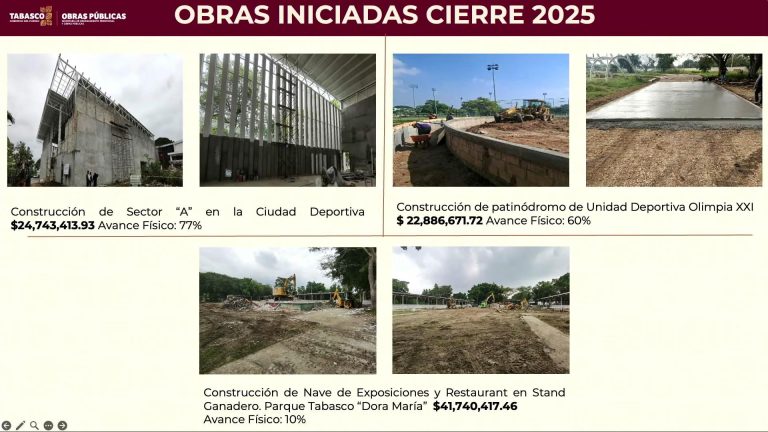 Pista de calificaciones del stand ganadero estará lista para la Exposición Regional en la Feria Tabasco