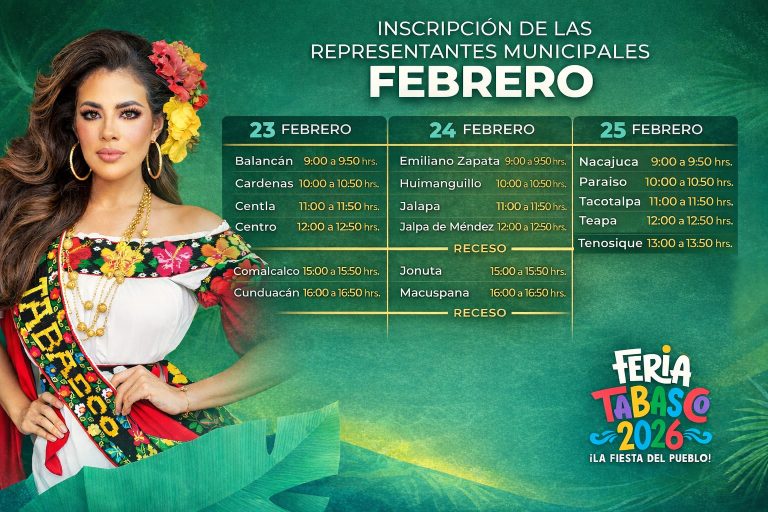 Arranca la inscripción de Embajadoras, el lunes