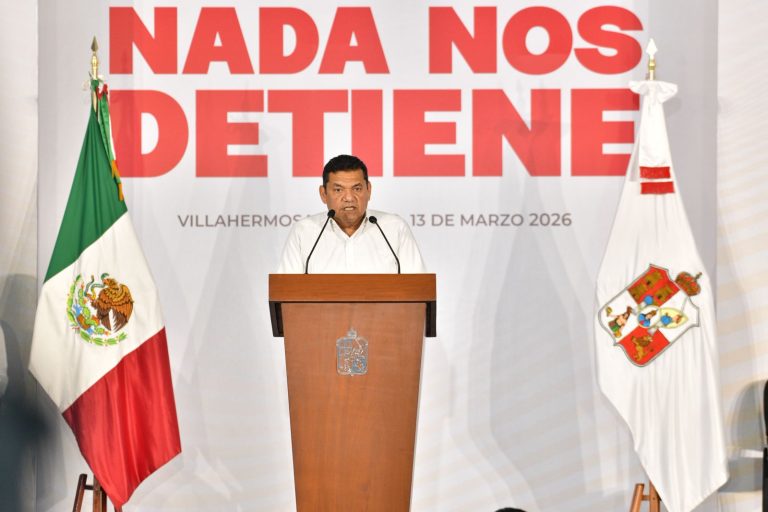 Avanza seguridad, obras y la transformación en Tabasco: Javier May