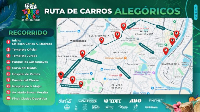 Prohibidos templetes, toldos y venta de bebidas alcohólicas en vía pública, durante Desfile de Carros Alegóricos
