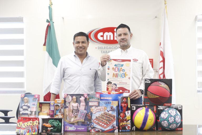 CMIC Tabasco realizó colecta del “El Día del Niño: Regala una sonrisa”